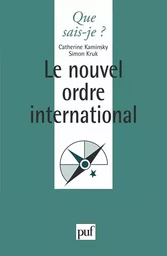 Le nouvel ordre international