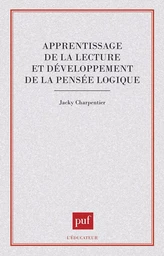 Apprentissage de la lecture et développement de la pensée logique