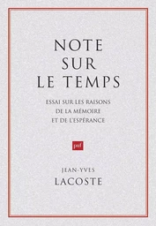 Note sur le temps