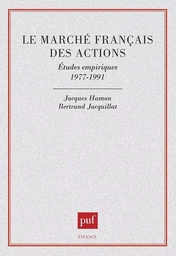 Le marché français des actions