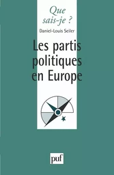 Les partis politiques en Europe