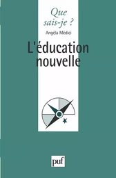 L'éducation nouvelle