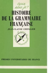 Histoire de la grammaire française