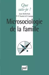 Microsociologie de la famille