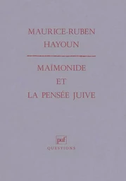 Maïmonide et la pensée juive