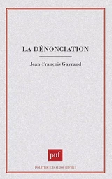 La dénonciation