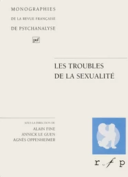 Les troubles de la sexualité