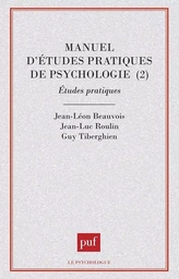 Manuel d'études pratiques de psychologie