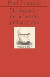 Dictionnaire de la langue pédagogique