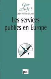 Les services publics en Europe