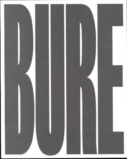 Bure - ou la vie dans les bois -  - SPECTOR BOOKS