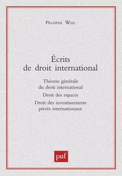 Écrits de droit international