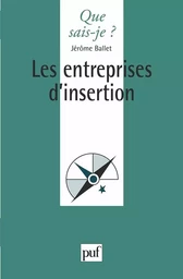 Les entreprises d'insertion