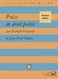 Précis de droit public