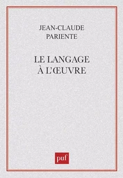 Le langage à l'oeuvre