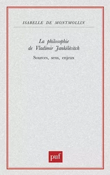 La philosophie de Vladimir Jankélévitch