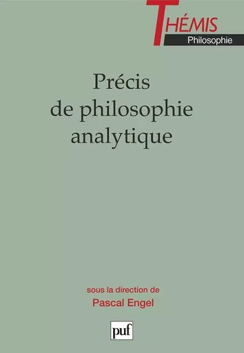 Précis de philosophie analytique -  - PUF