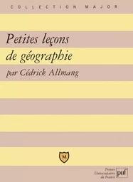 Petites leçons de géographie