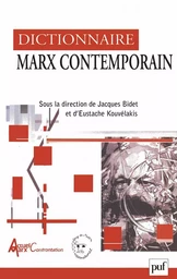 Dictionnaire Marx contemporain