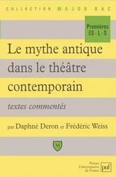 Le mythe antique dans le théâtre contemporain