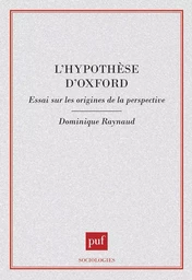 L'hypothèse d'Oxford