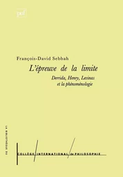 L'épreuve de la limite