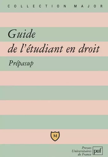 Guide de l'étudiant en droit - Jean-Luc Elhoueiss - BELIN EDUCATION