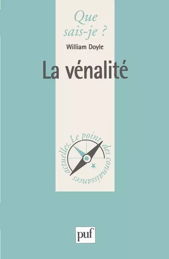 La vénalité - William Doyle - QUE SAIS JE