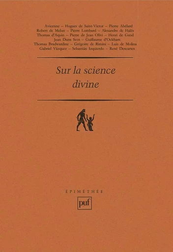 La science divine - Jean-Christophe Bardout, Thobias Hoffmann, Olivier Boulnois, Rémi Brague, Vincent CARRAUD, Marc Ozilou - PUF