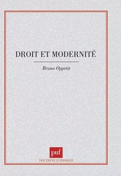 Droit et modernité