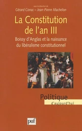 La constitution de l'an III