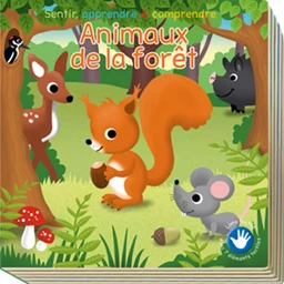 ANIMAUX DE LA FORET TOUCHER, APPRENDRE & COMPRENDRE