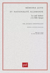 Mémoire juive et nationalité allemande