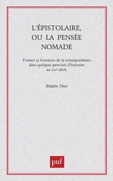 L'épistolaire ou la pensée nomade