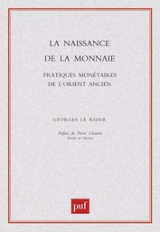 La naissance de la monnaie