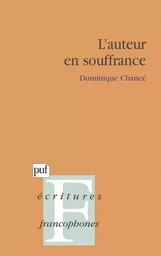 L'auteur en souffrance