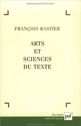 Arts et sciences du texte