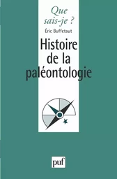 Histoire de la paléontologie