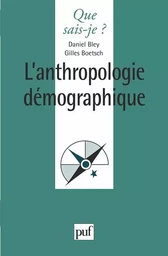 L'anthropologie démographique