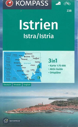 238 ISTRIEN ISTRA ISTRIA -  - KOMPASS KARTEN