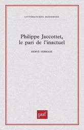 Philippe Jaccottet, le pari de l'inactuel