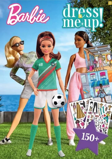 BARBIE - SPORT DRESS ME-UP! -  - BOOK N APP