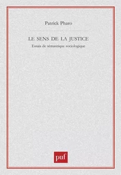 Le sens de la justice