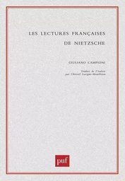 Les lectures françaises de Nietzsche