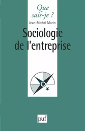 Sociologie de l'entreprise