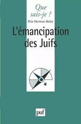 L'émancipation des Juifs