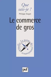 Le commerce de gros