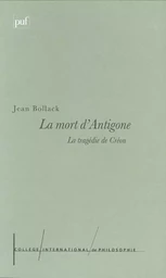 La mort d'Antigone