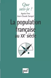 La population française au XXe siècle