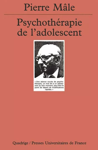 Psychothérapie de l'adolescent -  - PUF